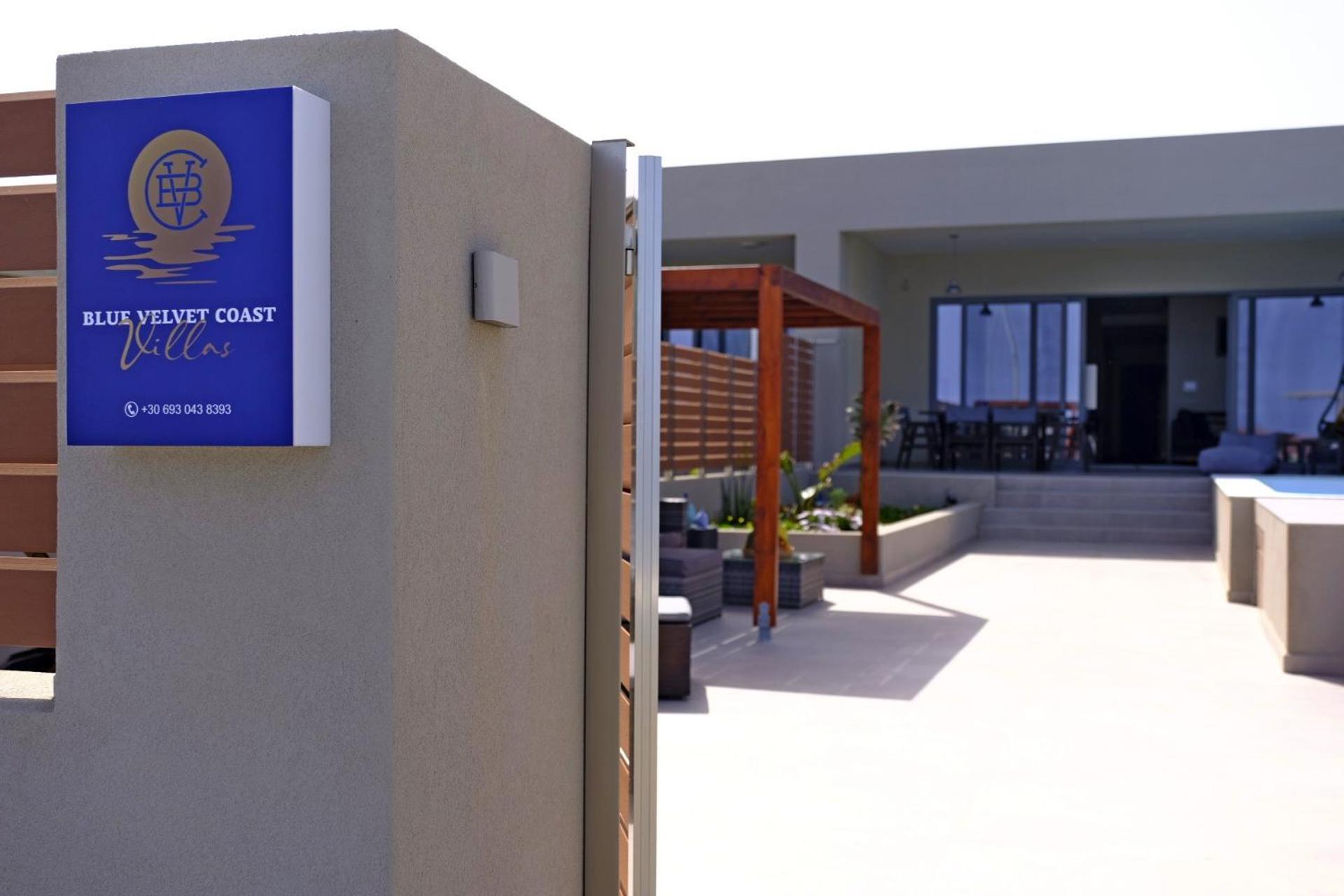 Blue Velvet Coast Luxury Villas Kokkini Hani Buitenkant foto