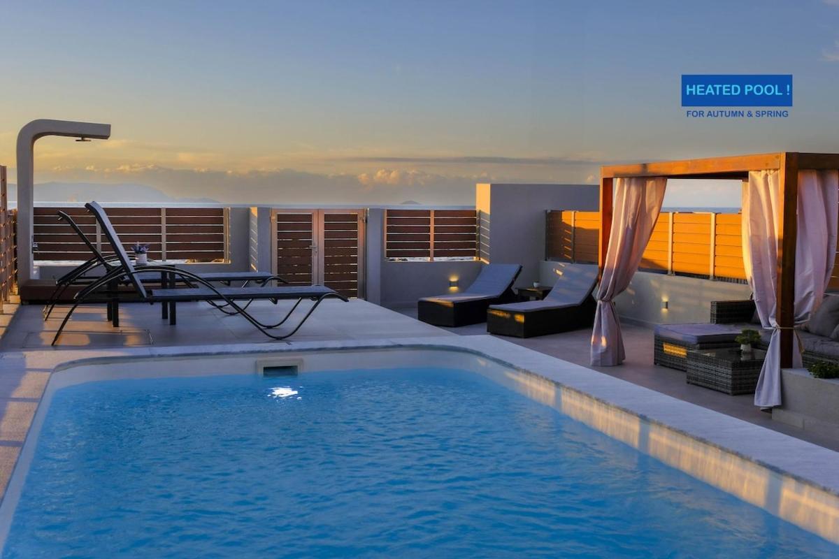 Blue Velvet Coast Luxury Villas Kokkini Hani Buitenkant foto