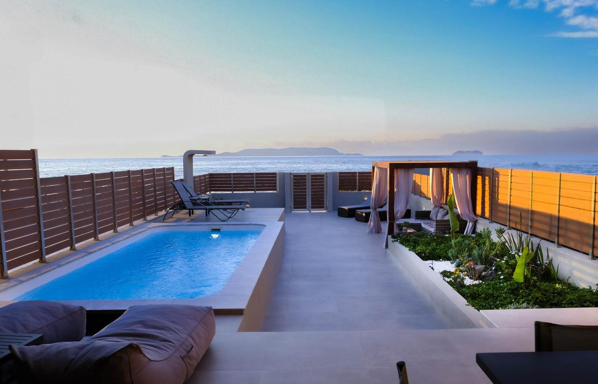 Blue Velvet Coast Luxury Villas Kokkini Hani Buitenkant foto